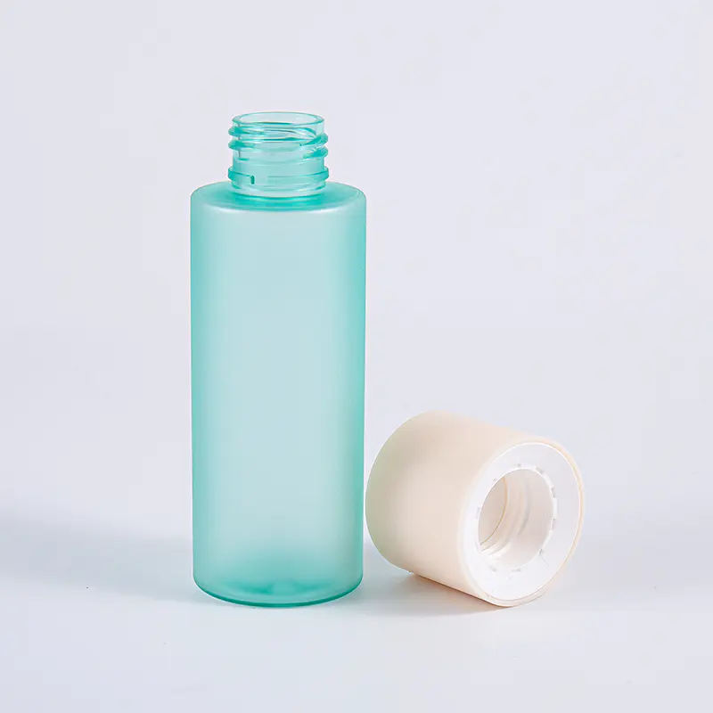 Uso Alimentare E Farmaceutico Flacone In Plastica PET Da 100ml Con Tappo A Vite