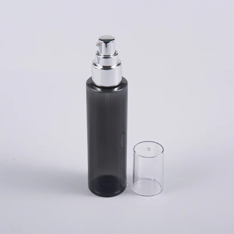 Flacone toner detergente rotondo da 120 ml progettato con contenitore portatile