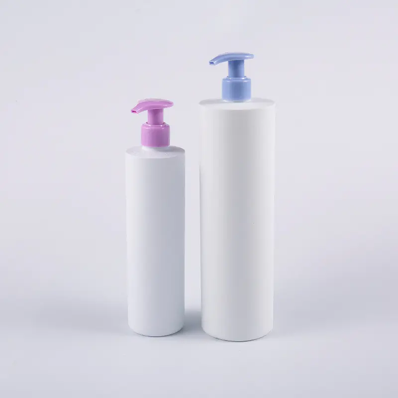 Bottiglie per il lavaggio del corpo di shampoo detergente erogatore di forma rotonda da 360 ml Bottiglie per il lavaggio del corpo di shampoo detergente erogatore di forma rotonda da 360 ml