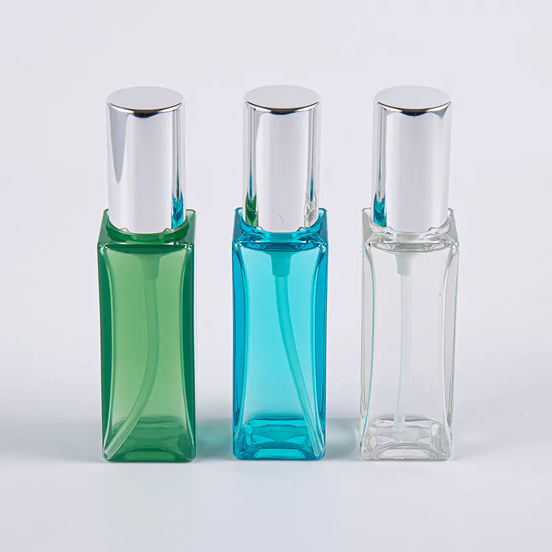 Idratanti per il viso in viaggio Flacone per lozione quadrata in PETG da 30 ml 