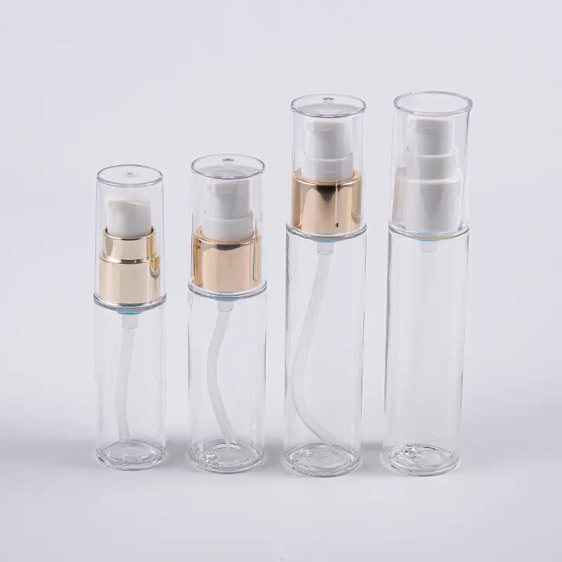 Uso in viaggio Flacone per lozione PETG sottile da 20 ml 30 ml 40 ml con pompa