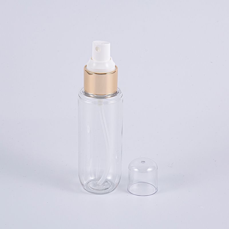 Confezione ecologica Flaconi di toner o detergenti per sieri in PE trasparenti da 75 ml Confezione ecologica Flaconi di toner o detergenti per sieri in PE trasparenti da 75 ml