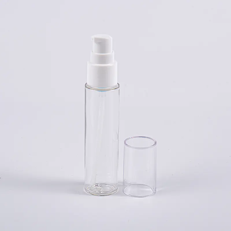 Uso in viaggio Flacone per lozione PETG sottile da 20 ml 30 ml 40 ml con pompa Uso in viaggio Flacone per lozione PETG sottile da 20 ml 30 ml 40 ml con pompa