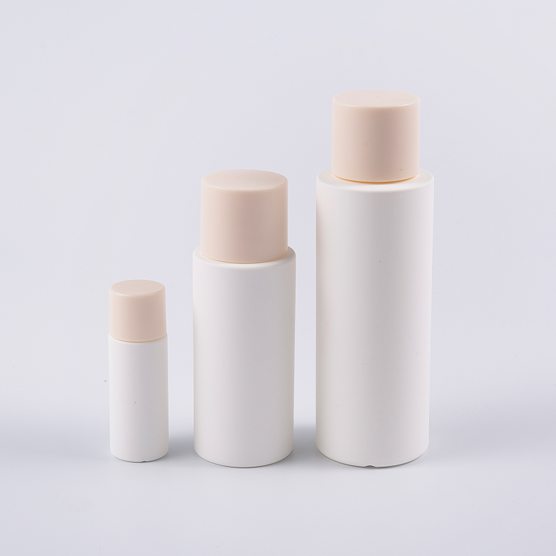 Contenitore cosmetico di grande capacità per prodotti per la cura della pelle Flacone per lozione ammorbidente in PE da 200 ml con tappo a bocca larga