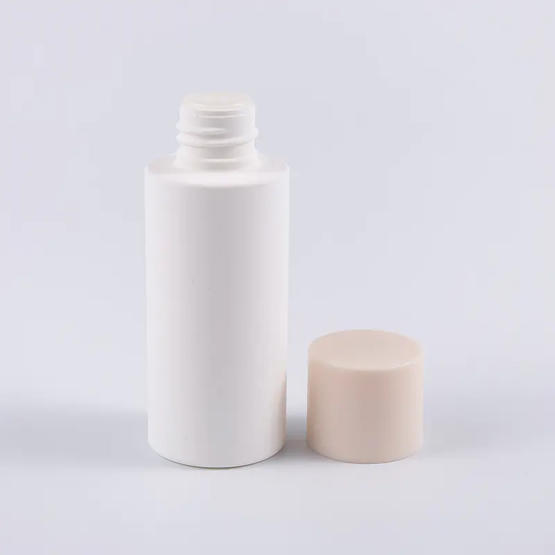 Tonico viso ed essenza per la cura della pelle Flacone di lozione ammorbidente in PE da 50 ml con tappo a vite
