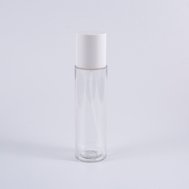 Bottiglia per pompa per lozione Petg a forma rotonda da 130 ml 170 ml 200 ml per la cura personale Bottiglia per pompa per lozione Petg a forma rotonda da 130 ml 170 ml 200 ml per la cura personale