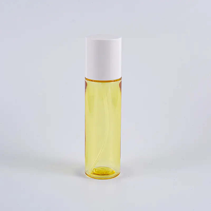 Bottiglia per pompa per lozione Petg a forma rotonda da 130 ml 170 ml 200 ml per la cura personale Bottiglia per pompa per lozione Petg a forma rotonda da 130 ml 170 ml 200 ml per la cura personale
