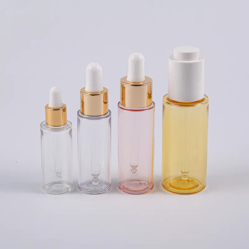 Flacone sottile per lozione PETG da 10 ml 20 ml 30 ml 50 ml con pompa