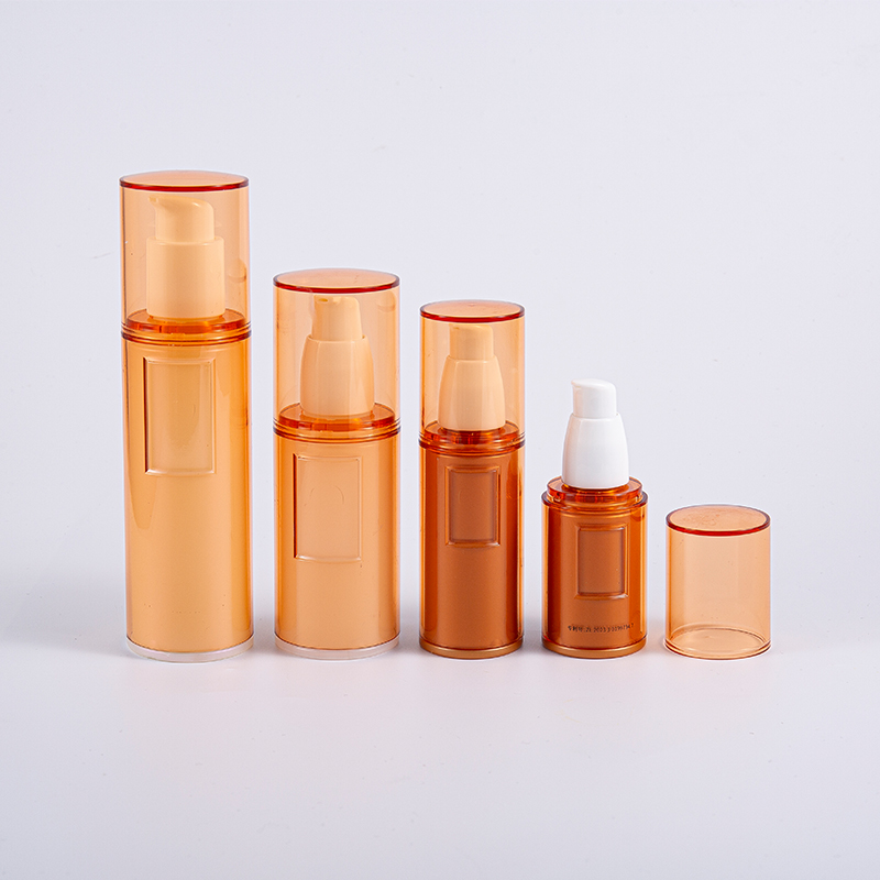 Contenitore cosmetico ricaricabile Flacone sottovuoto con sacchetto interno da 40 ml con pompa airless 
