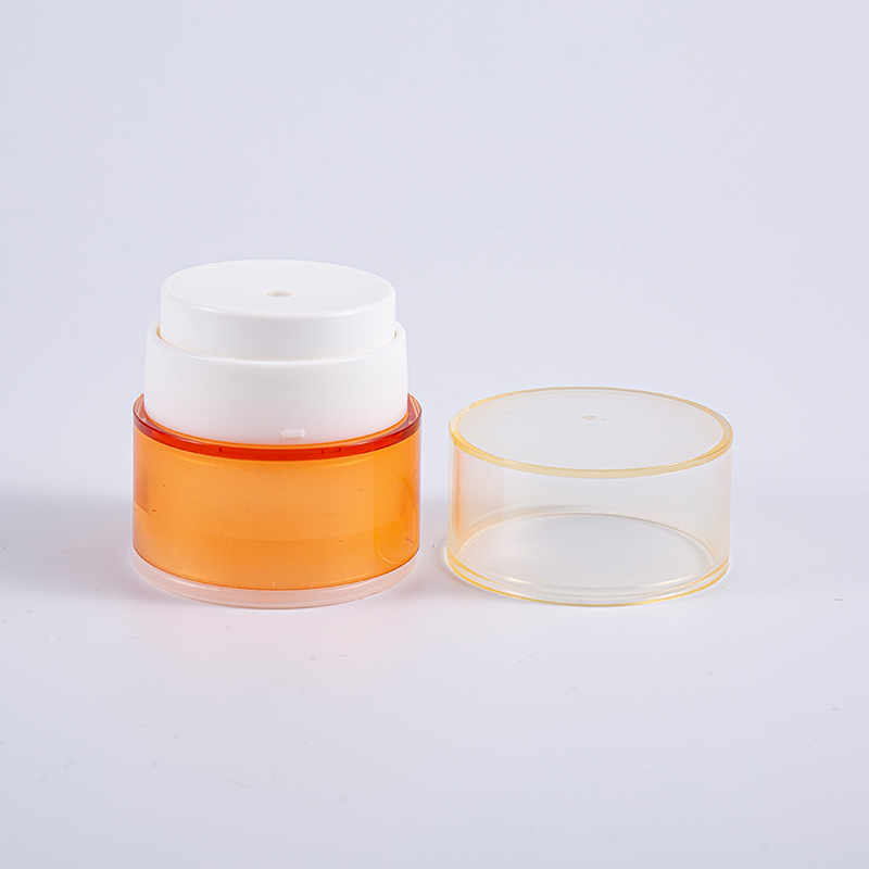 Barattolo per crema sottovuoto con sacchetto interno con valvola ricaricabile da 50 ml
