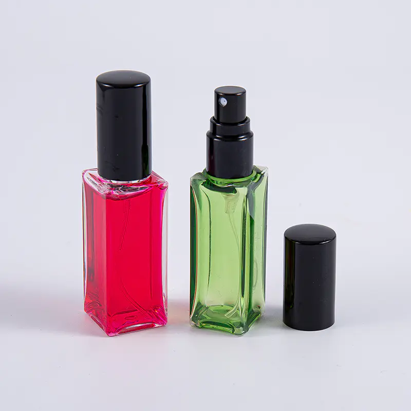 Tester Bottiglia regalo campione quadrata in PETG da 10 ml