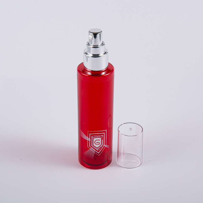 Flacone di toner detergente rotondo da 150 ml progettato con contenitore portatile