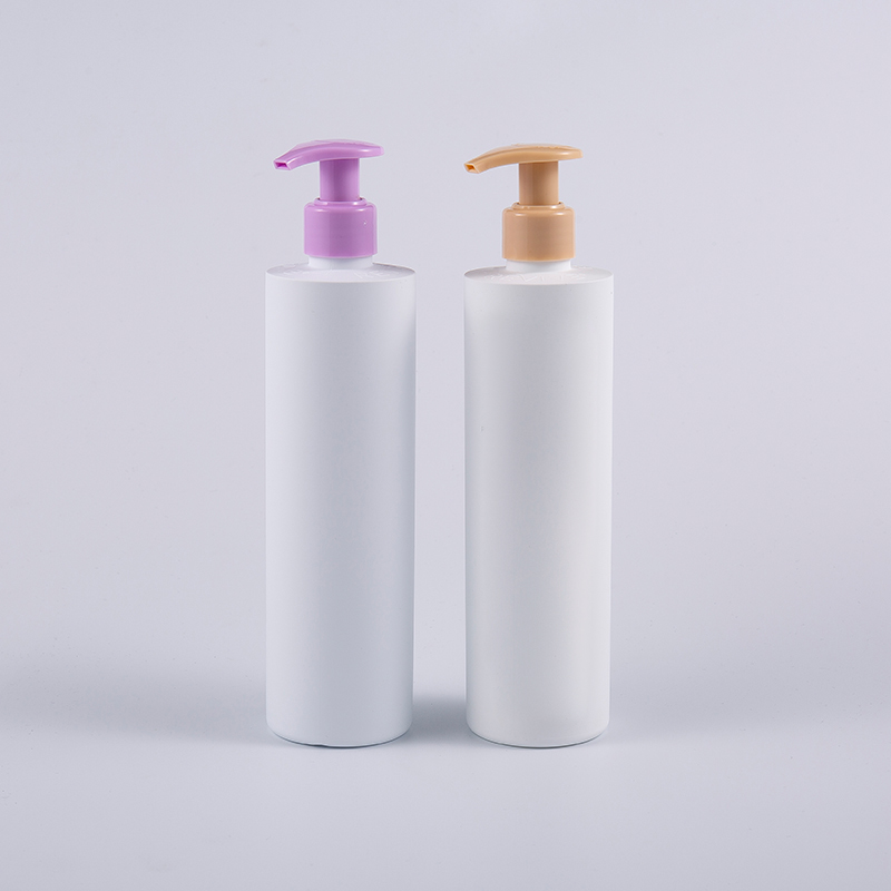 Bottiglie per il lavaggio del corpo di shampoo detergente erogatore di forma rotonda da 360 ml