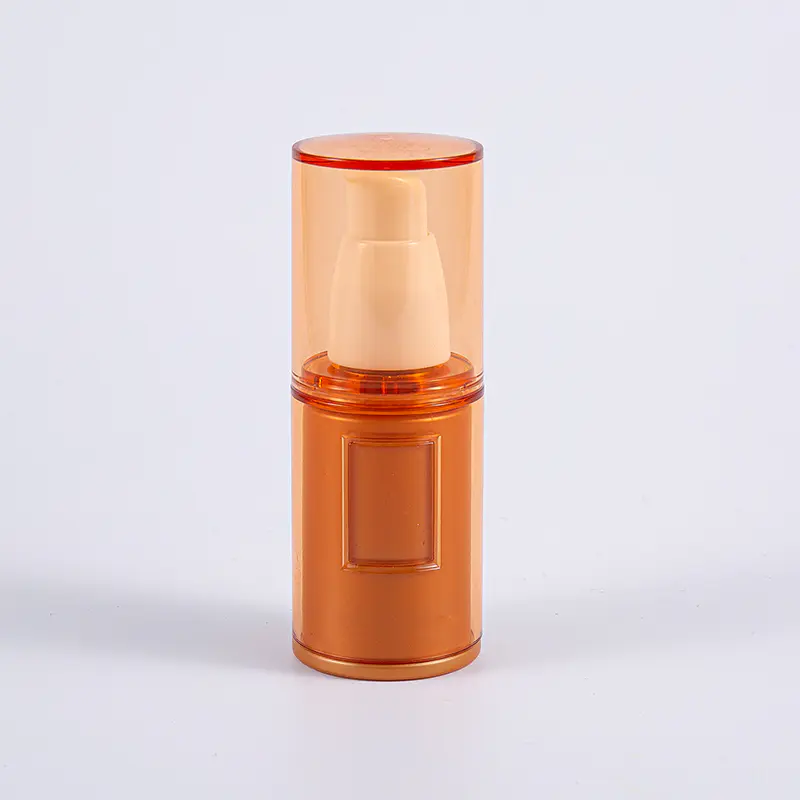Contenitore cosmetico ricaricabile Flacone sottovuoto con sacchetto interno da 40 ml con pompa airless 